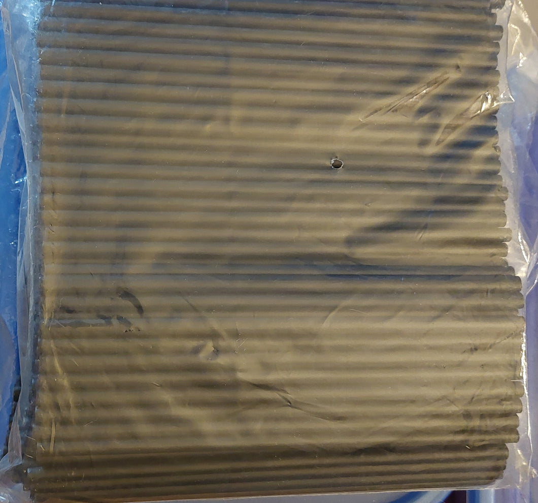 Black straws 8 Inch 15 count pack