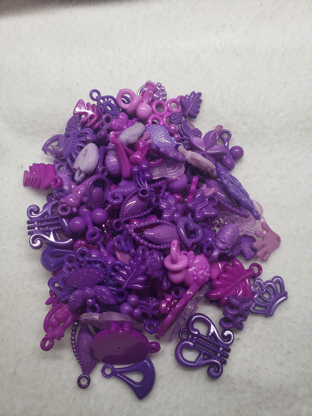 Qtr pound purple charms